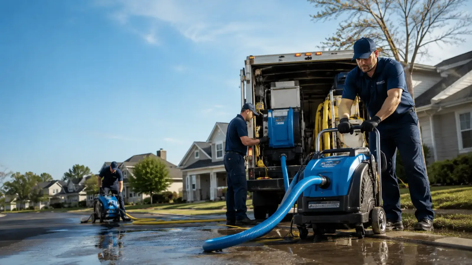 Flood Damage Cleanup in Garland, PA